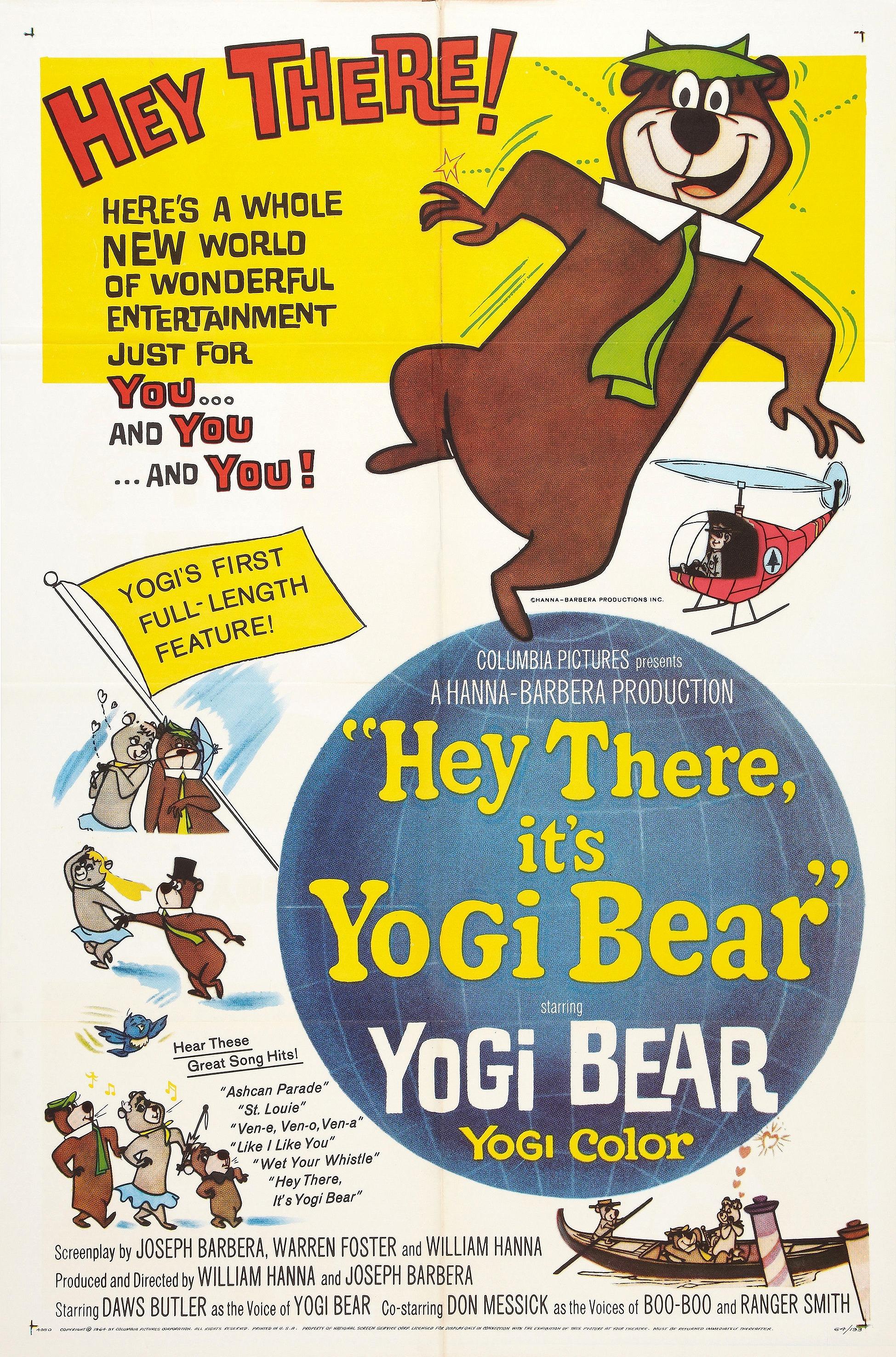 Hey There, It's Yogi Bear - like Sergeant Dead Head but longer
