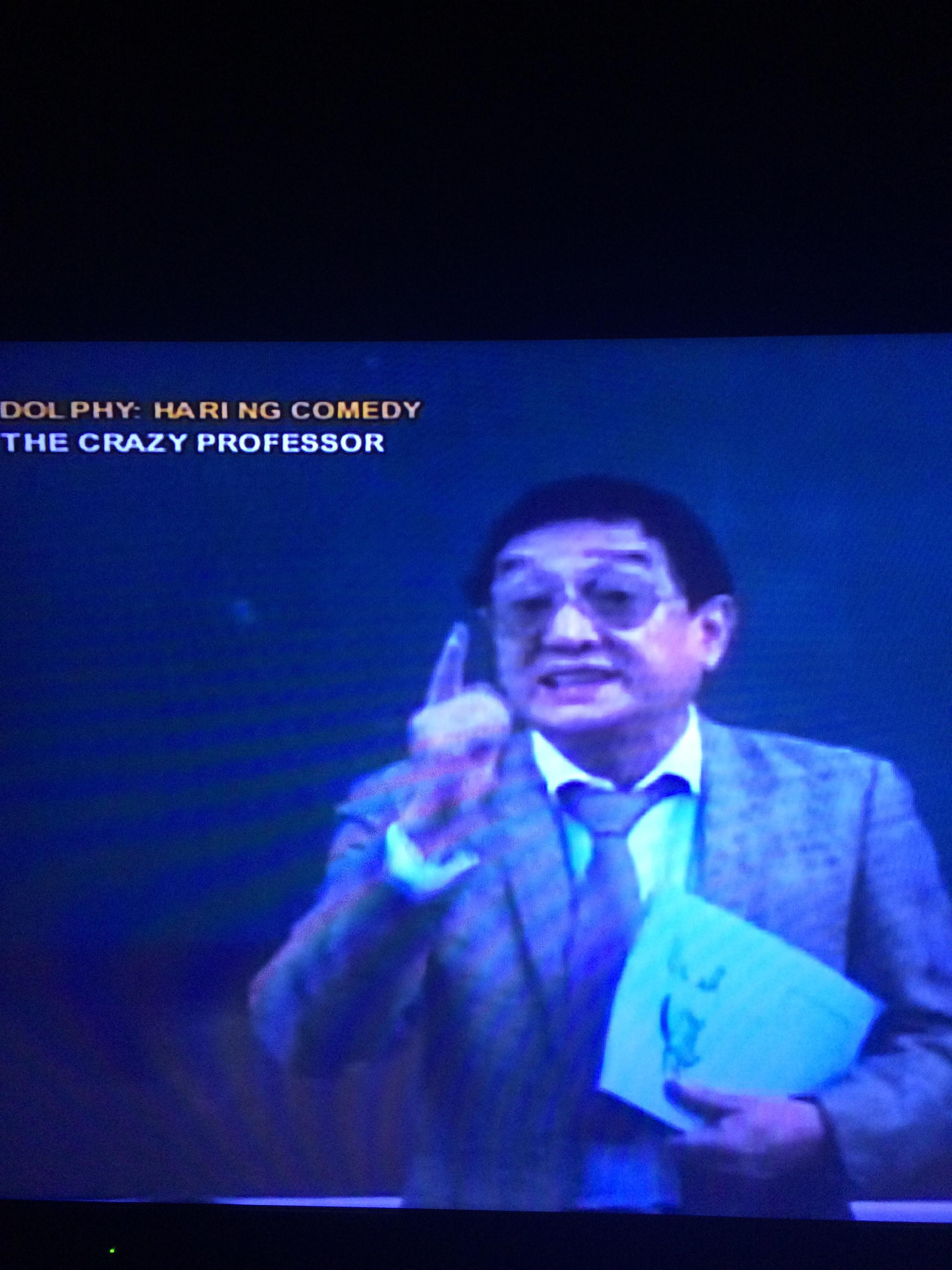 The Crazy Professor poster - similar to Overboard