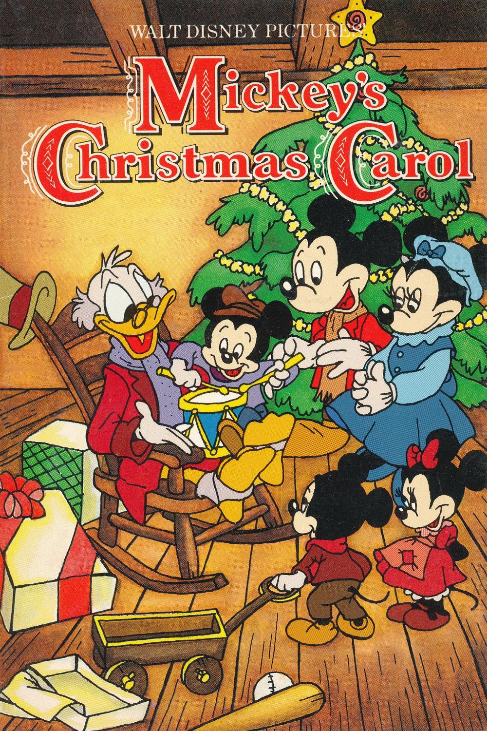 Mickey's Christmas Carol poster - similar to Cavegirl
