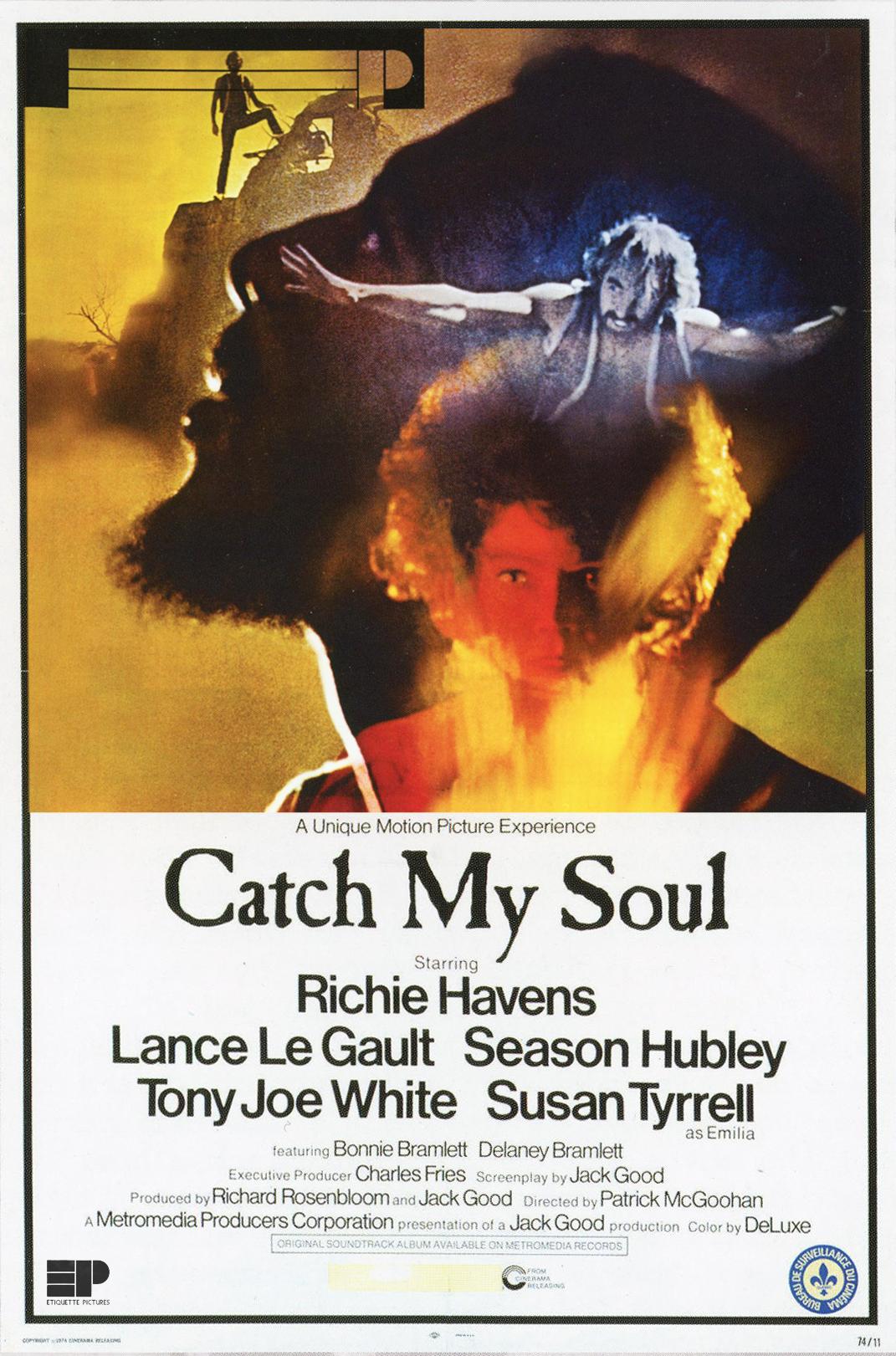 Catch My Soul poster - similar to Kazablan