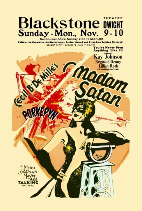 Madam Satan - like Speedy but longer