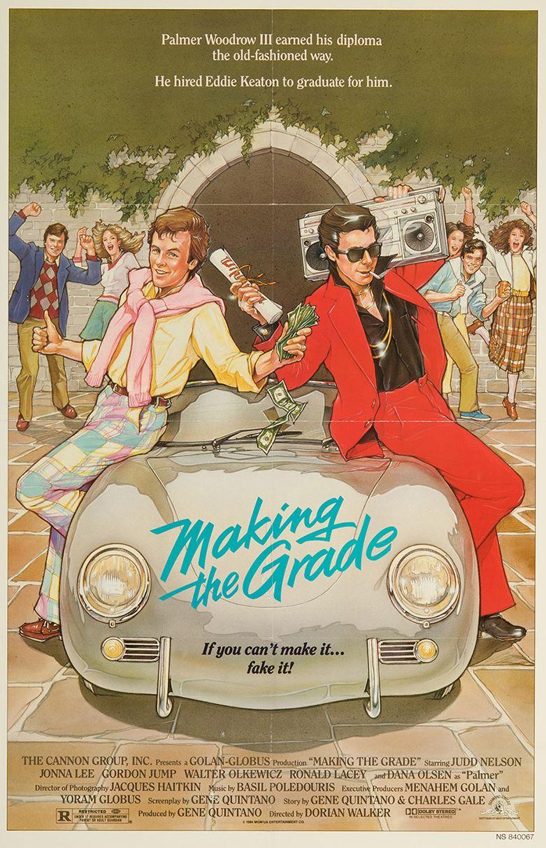 Making the Grade poster - similar to Another Jerk