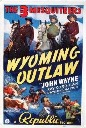 Wyoming Outlaw poster - similar to Barnyard Follies