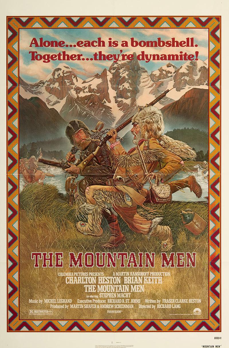 The Mountain Men poster - similar to All Quiet on the Western Front