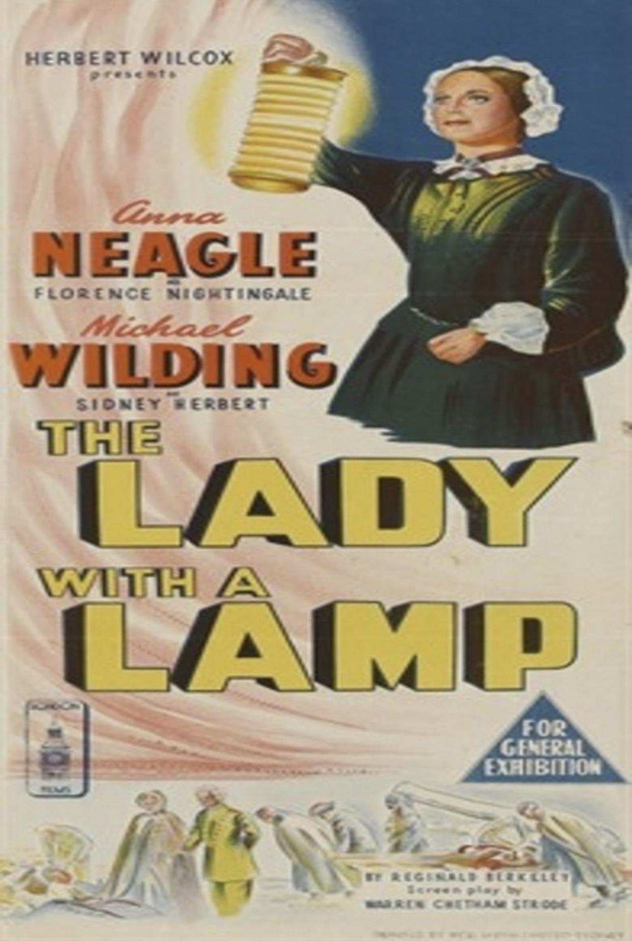 The Lady with a Lamp poster - similar to The Bamboo Prison