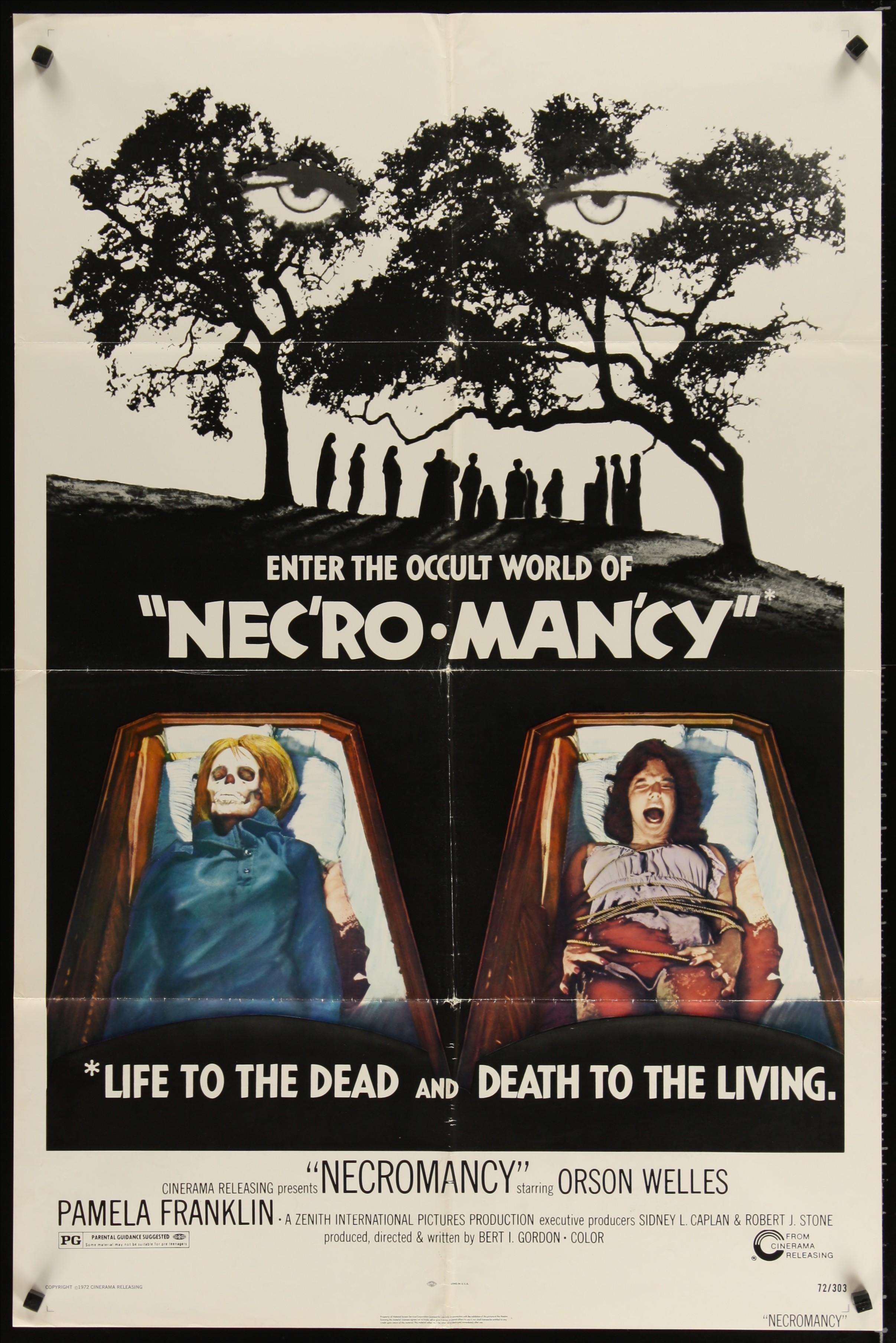 Necromancy poster - similar to Son of Blob