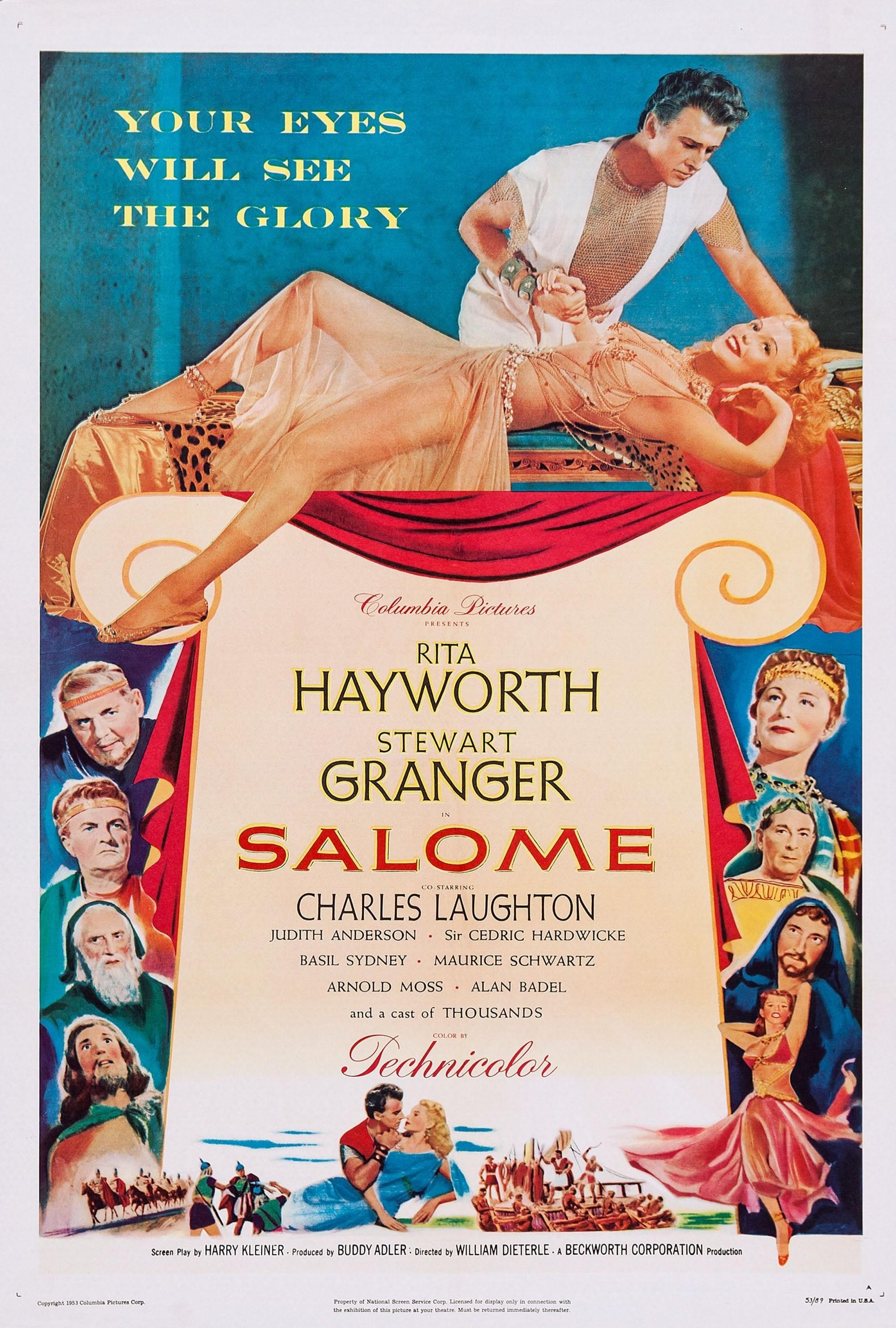 Salome poster - similar to Robinson Crusoe
