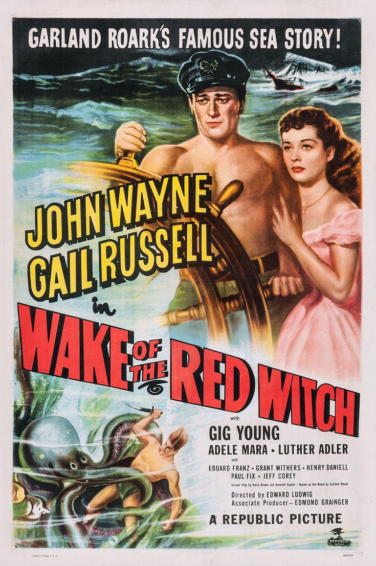 Wake of the Red Witch poster - similar to Champagne for Caesar