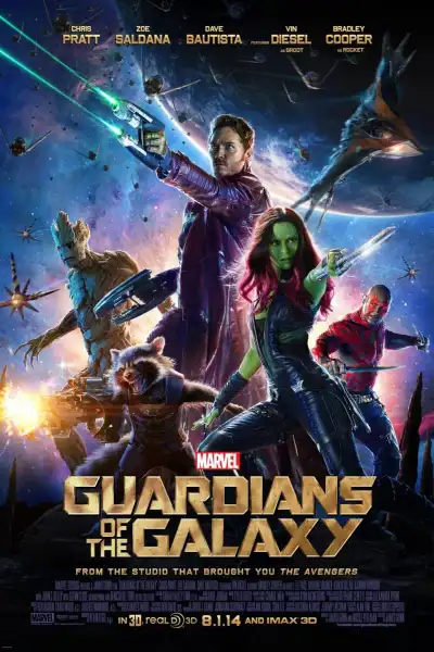 Guardians of the Galaxy [Hindi] poster