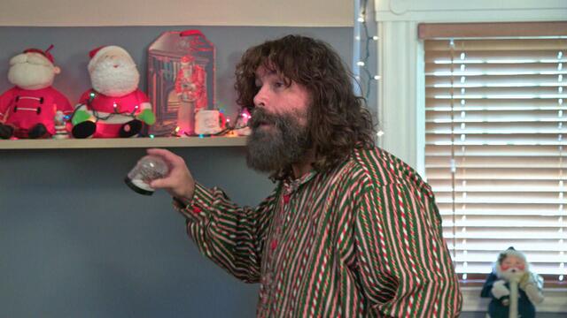 WWE Network: Mick Foley reveals his special Christmas room