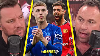 "IT'S NUTS!" Jason Cundy & Jamie O'Hara's HEATED CLASH over Bruno Fernandes v Cole Palmer debate!