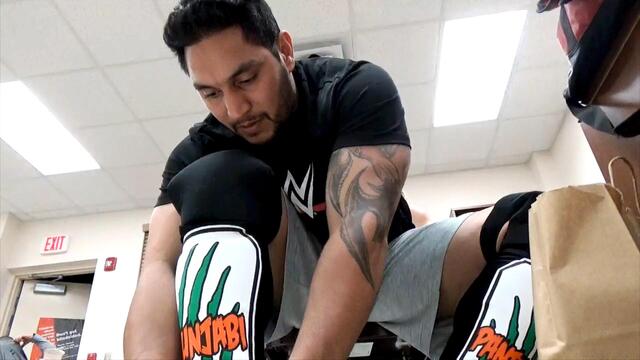 A day in the life of NXT recruit Kishan Raftar