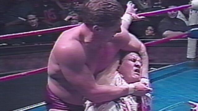 WWE Network: William Regal vs. Samoa Joe: Ultimate Pro Wrestling, Oct. 11, 2000 background