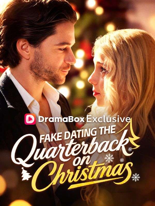 Fake Dating The Quarterback on Christmas poster