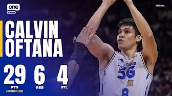 Calvin Oftana ERUPTS for 29 PTS to TIE FINALS SERIES | PBA SEASON 50 PHILIPPINE CUP | HIGHLIGHTS