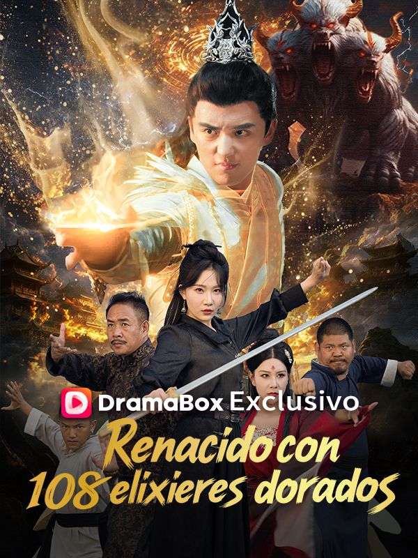 Renacido con 108 elixires dorados poster