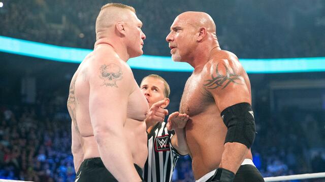 Goldberg responds to Brock Lesnar's WrestleMania challenge