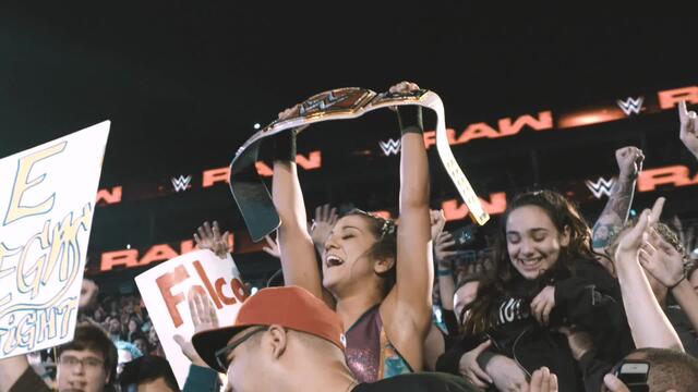 Spectacular slow-motion video of Bayley's Raw Women's Championship victory: WWE.com Exclusive, Feb. 14, 2017