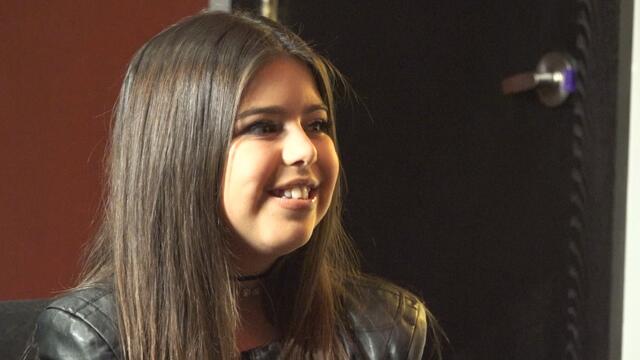 Sophia Grace talks about her YouTube channel with Renee Young