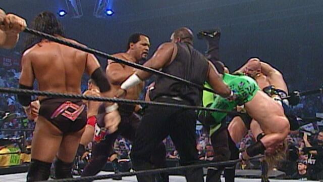 Superstars square off in a Battle Royal for the right to face The Undertaker: SmackDown, June 6, 2002
