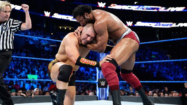 Mojo Rawley vs. Jinder Mahal: SmackDown LIVE, April 11, 2017 background