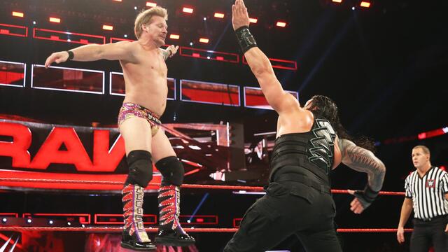 Roman Reigns vs. Kevin Owens & Chris Jericho - United States Championship 2-on-1 Handicap Match: Raw, Jan. 9, 2017
