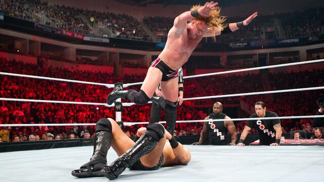 John Cena & The Miz win (and lose) the WWE Tag Team Championship: Raw, Feb. 21, 2011 background
