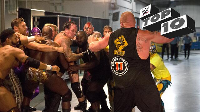 Brutal Backstage Assaults - WWE Top 10, March 18, 2017 background