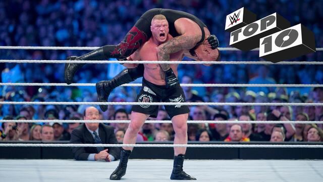 Brock Lesnar's most shocking F5s - WWE Top 10, March 11, 2017