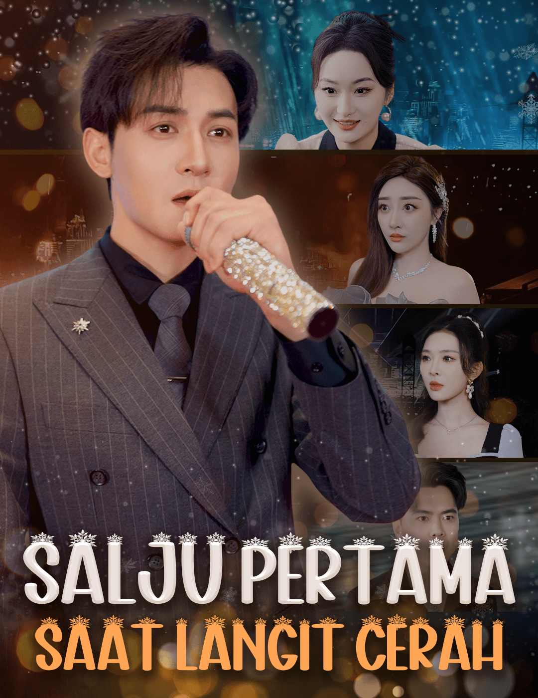 Salju Pertama Saat Langit Cerah poster