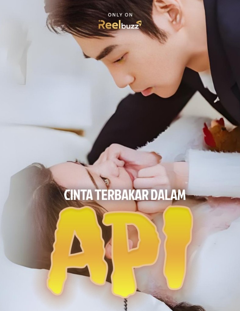 cinta terbakar dalam api poster