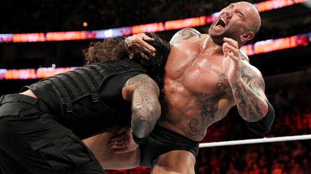 Batista wins the Royal Rumble Match: 2014 Royal Rumble (WWE Network Exclusive)