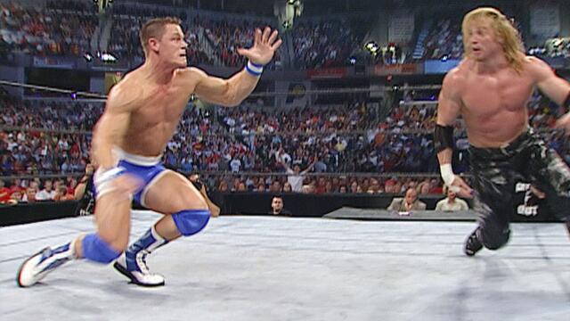 John Cena vs. Test: SmackDown July 25, 2002 background