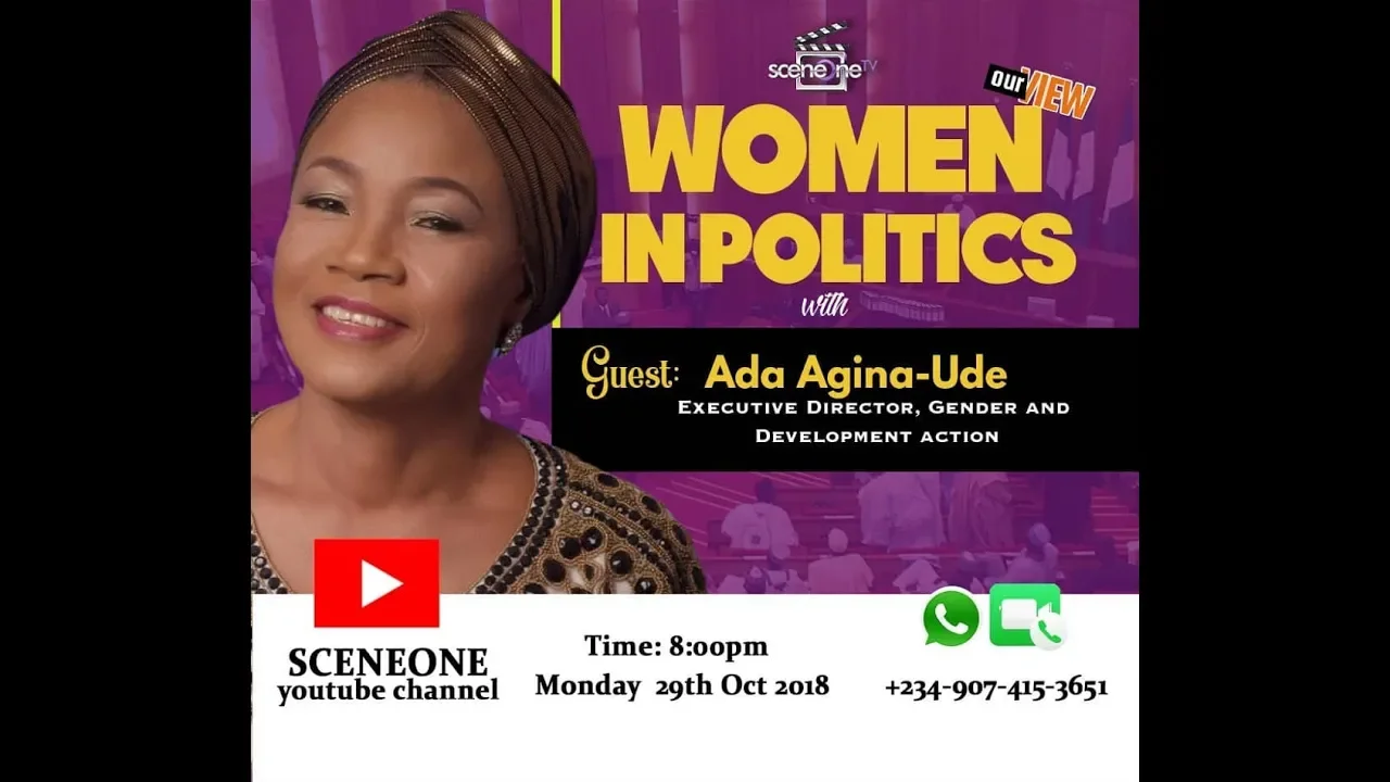 Our View on Sceneone Tv (Women in Politics