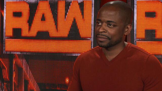 "Sleight" star Dulé Hill hangs out backstage at Raw: WWE.com Exclusive, April 17, 2017 background