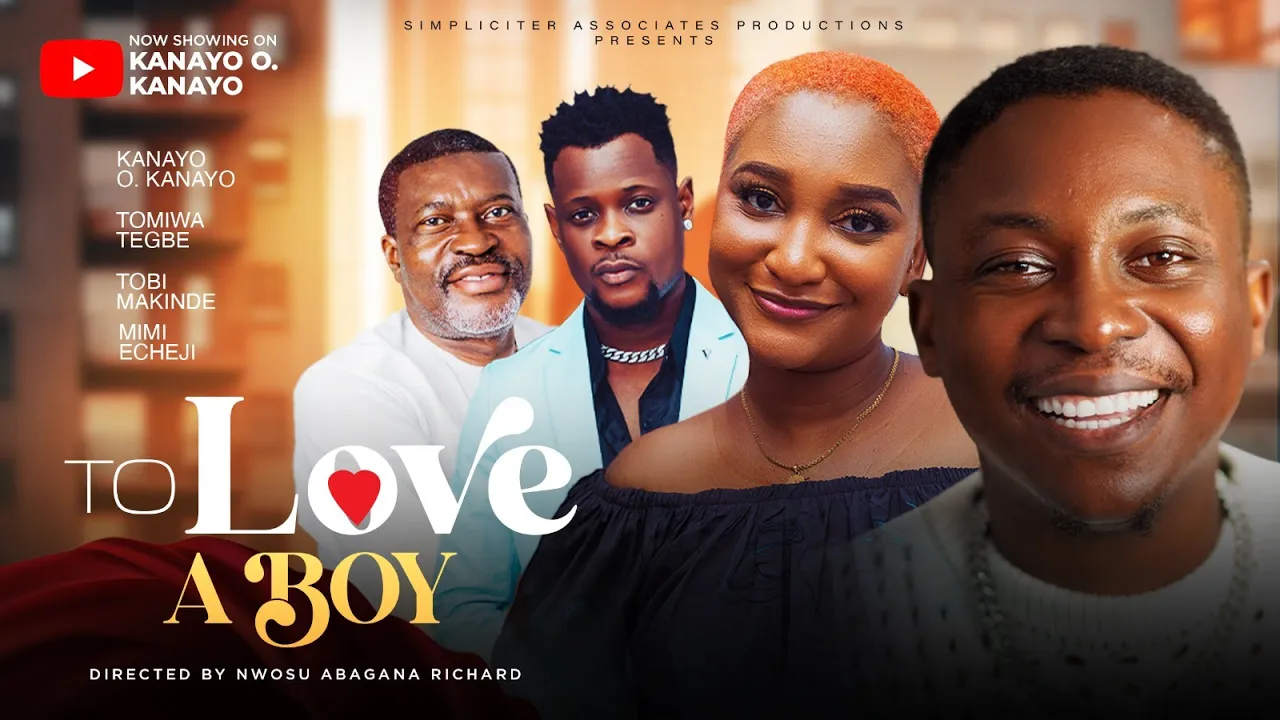 TO LOVE A BOY poster - similar to Aare Ogun
