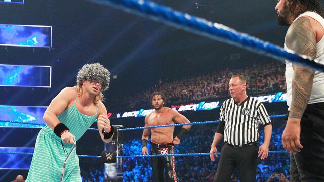 Breezango vs. The Usos - SmackDown Tag Team Title Match: WWE Backlash 2017 (WWE Network Exclusive) background