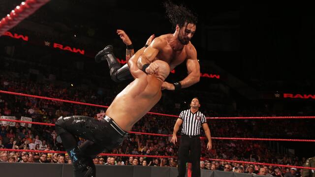 Seth Rollins & Dean Ambrose vs. Luke Gallows & Karl Anderson: Raw, Sept. 4, 2017 background