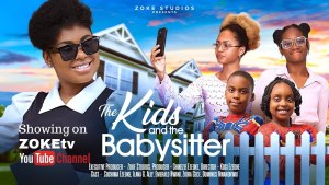 THE KIDS AND THE BABYSITTER