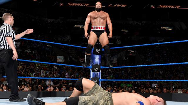 John Cena & AJ Styles vs. Kevin Owens & Rusev: SmackDown LIVE, July 11, 2017