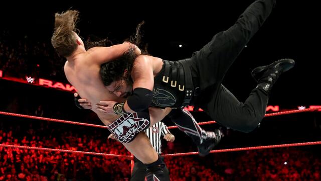 Roman Reigns vs. The Miz: Raw, Sept. 25, 2017 background