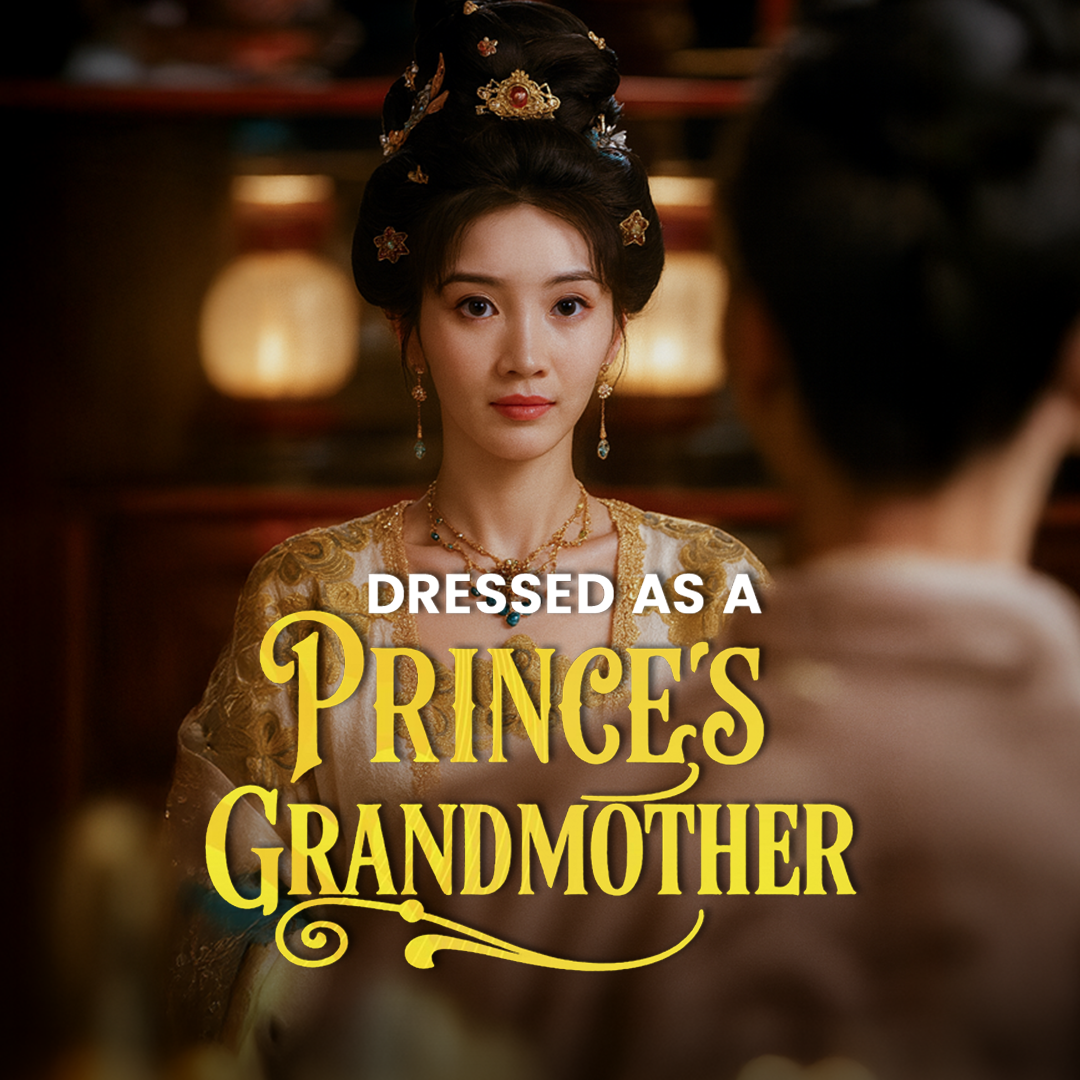 Dressed as a prince's grandmother poster