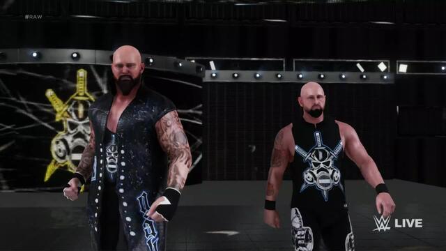 WWE 2K18 Luke Gallows & Karl Anderson entrance video background