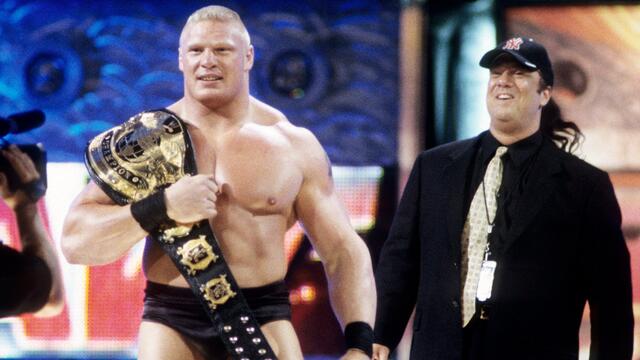 Brock Lesnar's first entrance as WWE Champion: Raw, Aug. 26, 2002