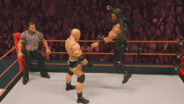 Roman Reigns vs. Goldberg: Action Figure Showdown