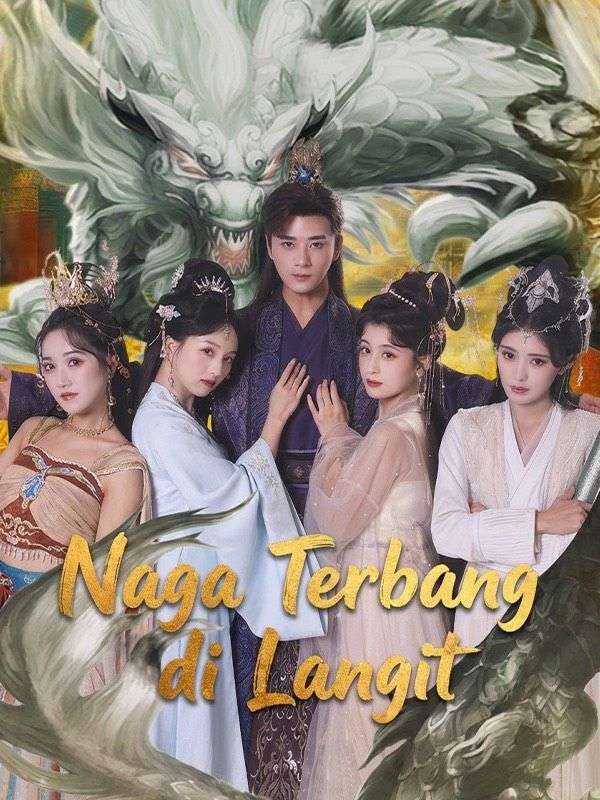 Naga Terbang di Langit poster