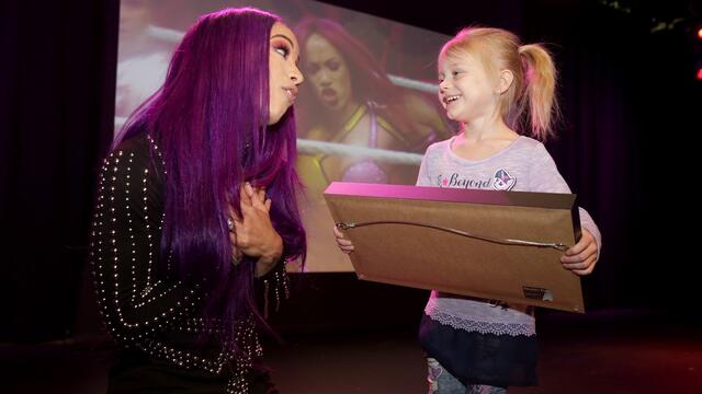 Take an inside look at WWE and Make-A-Wish's Raw 25th Celebration: WWE Now background