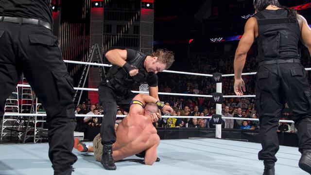 The Shield attacks John Cena: Raw, Dec. 10, 2012