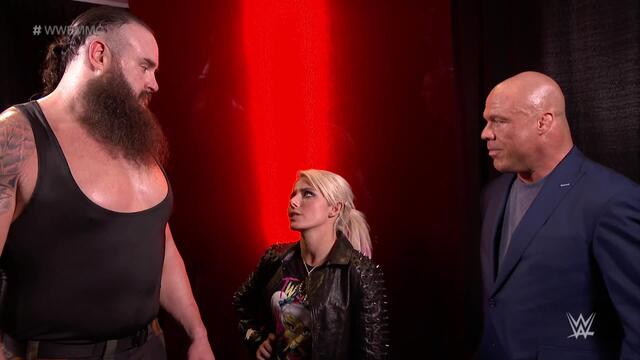 Kurt Angle reveals Alexa Bliss and Braun Strowman as Raw's first pairing for WWE Mixed Match Challenge