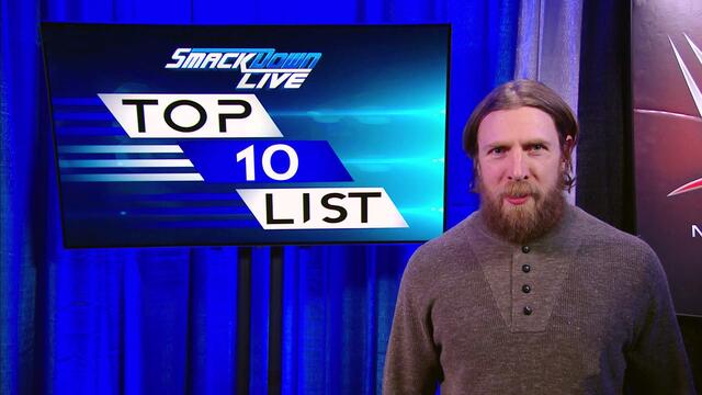 Daniel Bryan reveals the first SmackDown LIVE Top 10 Superstars List: Feb. 6, 2018